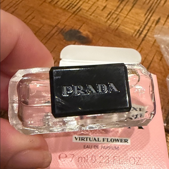 Prada Pink and Black Beauty Clutch 2 pieces bundle - Picture 3 of 9